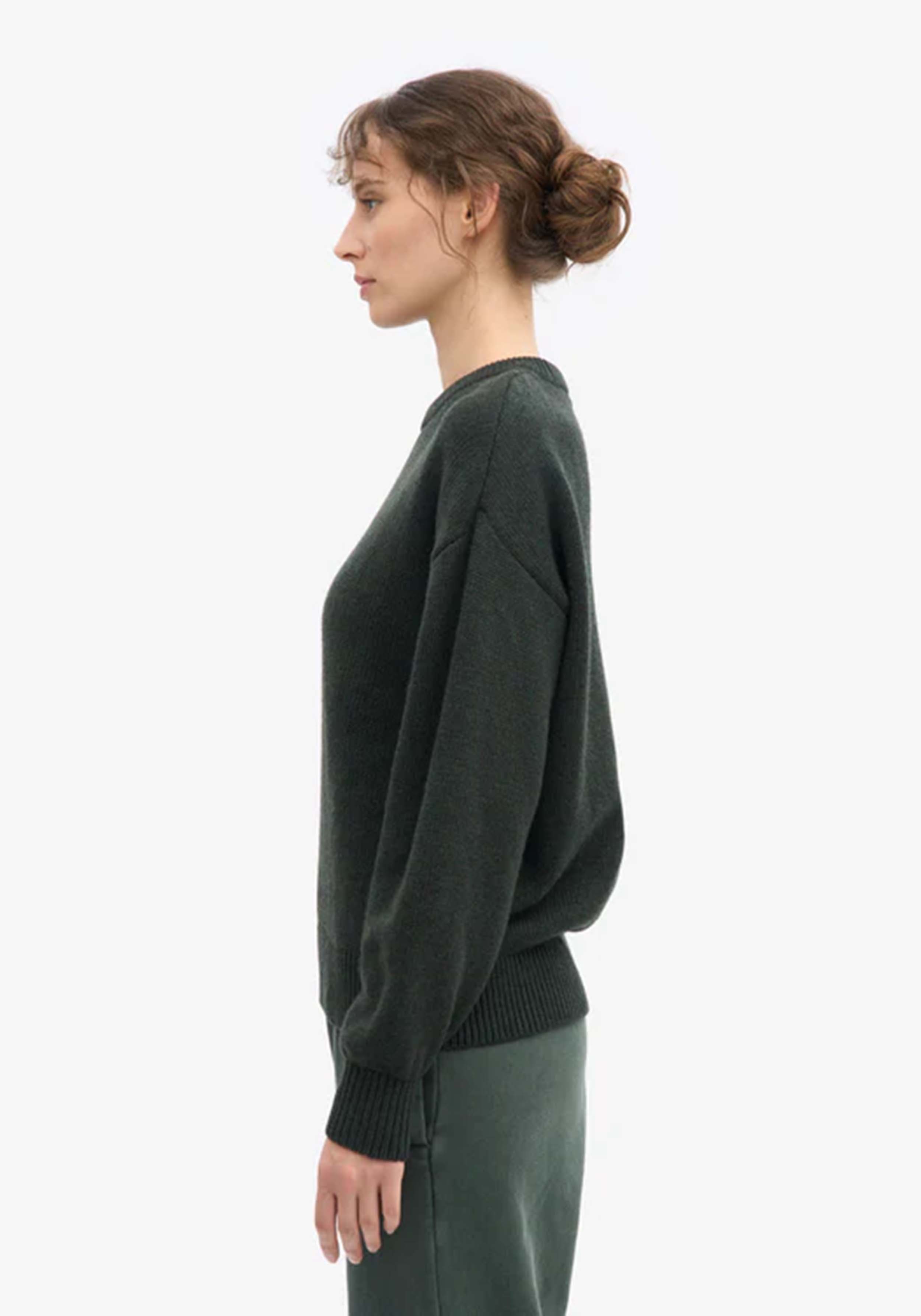 Colorful Standard Oversized Merino-Wollpullover Hunter Green