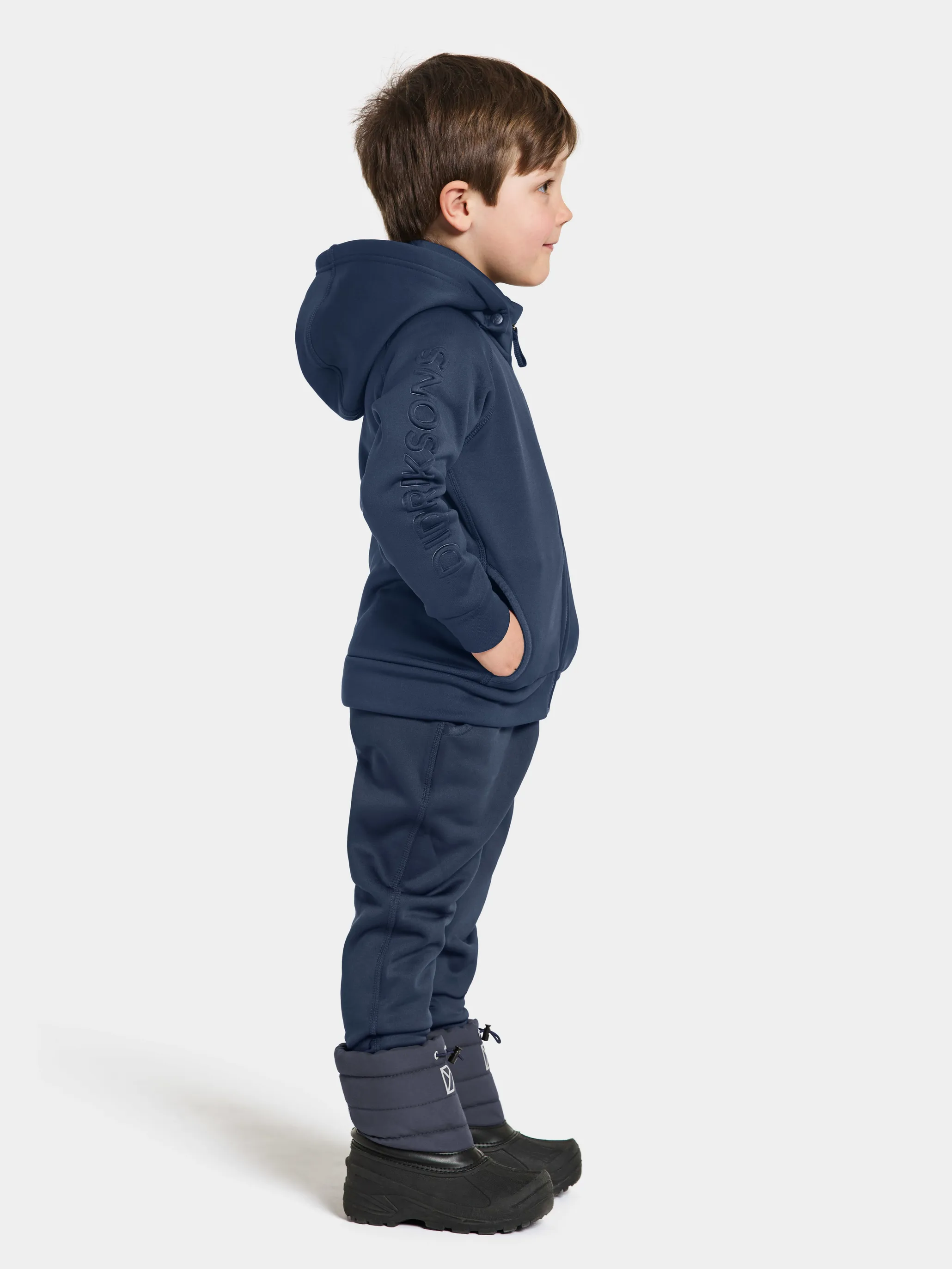 Didriksons Corin Kids Fz 8 Navy