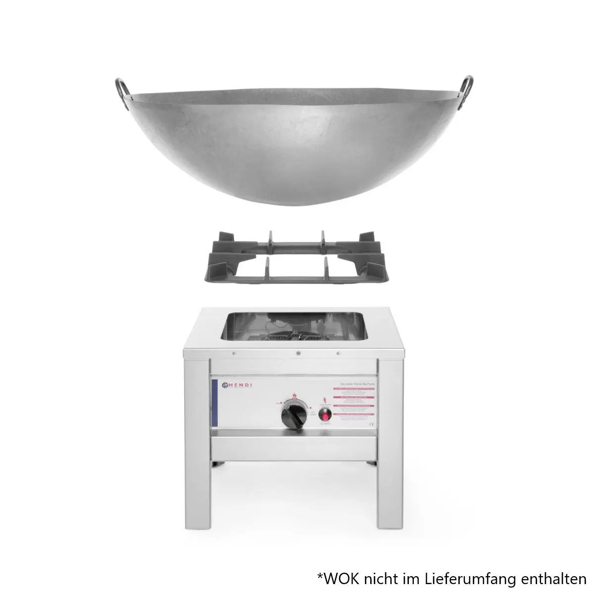 Gaskocher HENDI Hockerkocher Big Flame