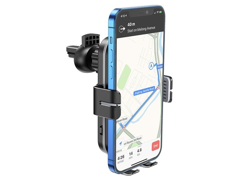 onit Handyhalterung mit Ladefunktion Halterung zum Aufladen und Befestigen des Smartphones an den Lüftungsschlitzen des Autos