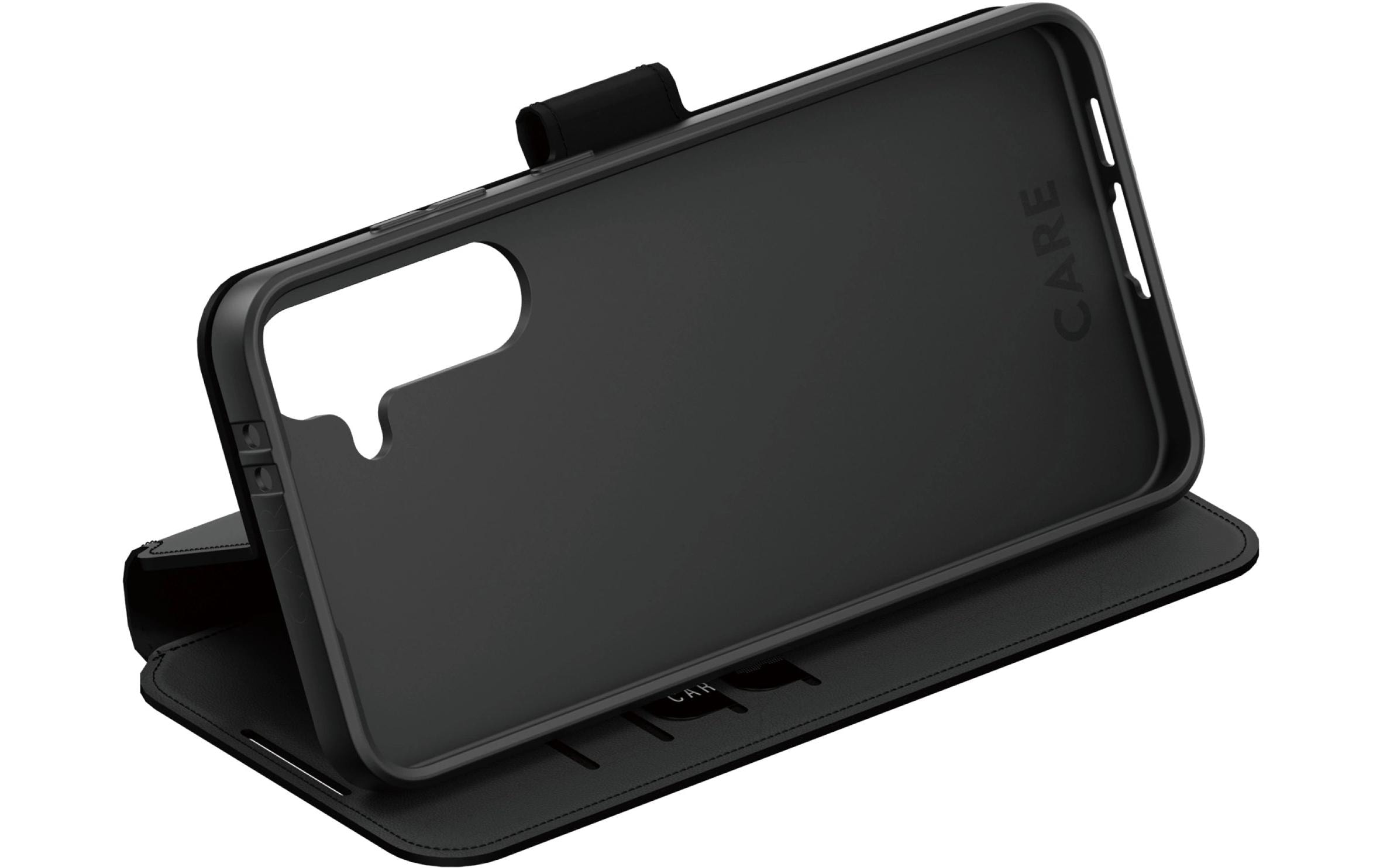 Back Cover Wallet Case Kickstand Galaxy S25+ SchwarzSchutzhülle für das Samsung Galaxy S25+
