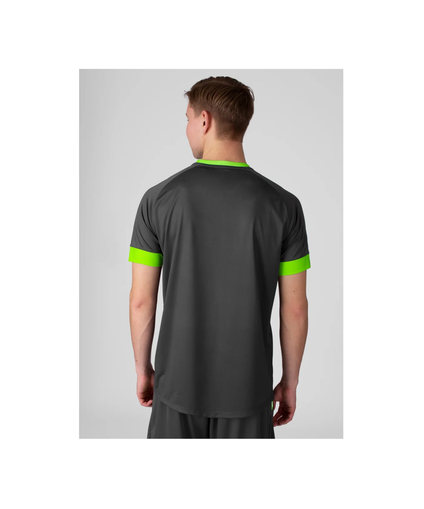 JAKO Celtic Melange KA Trikot Grau Grün F833