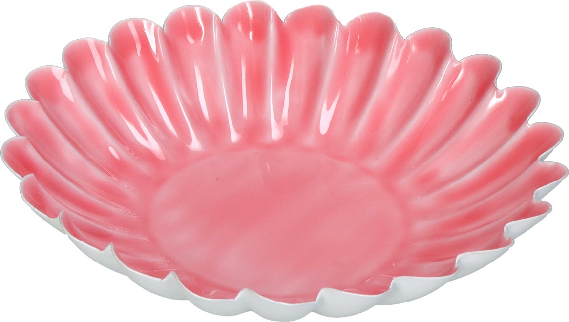 Decoratieschaal Sab roze D 31 H 6 cm