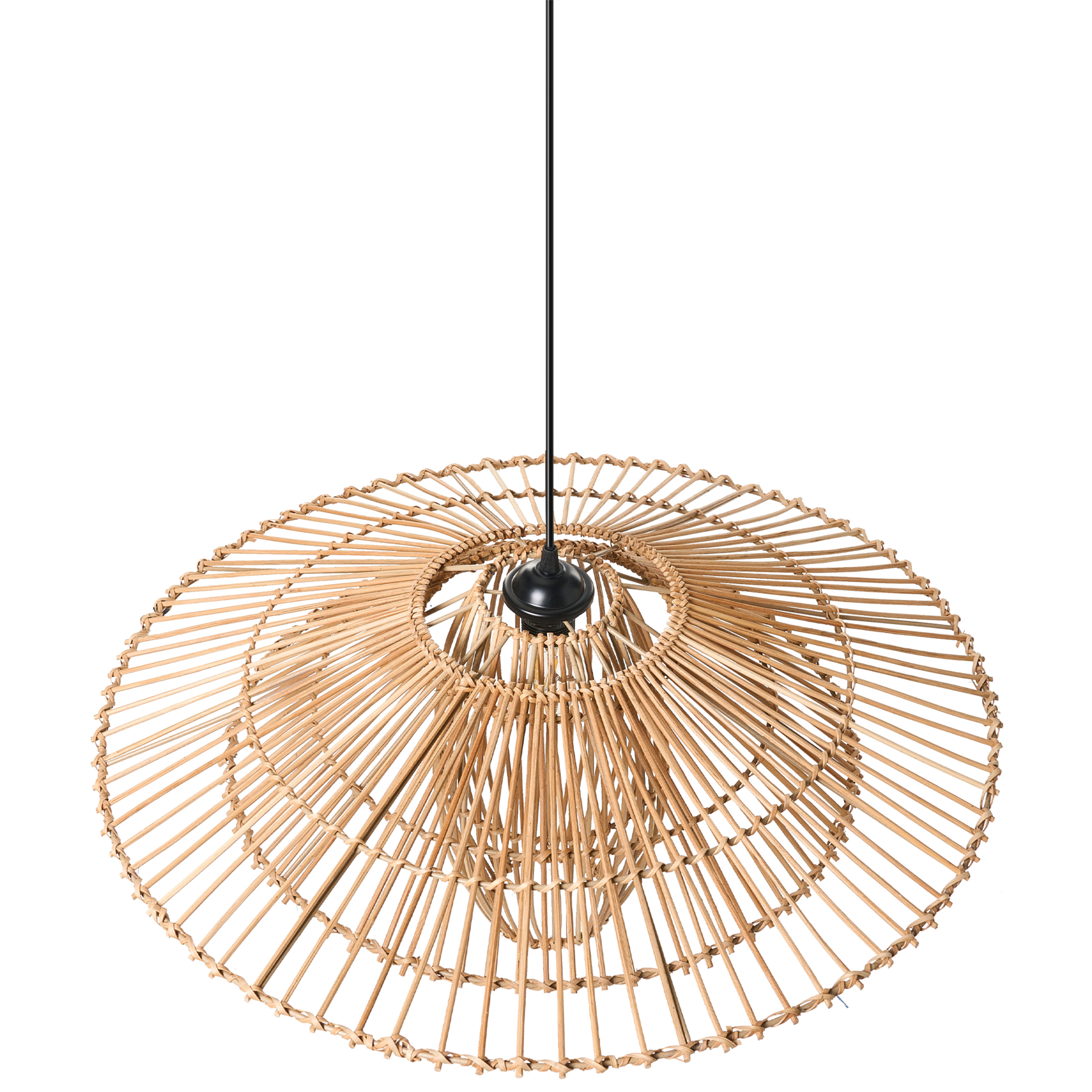 Beliani - BOTIJAS - Hanglamp - Naturel - Rotan