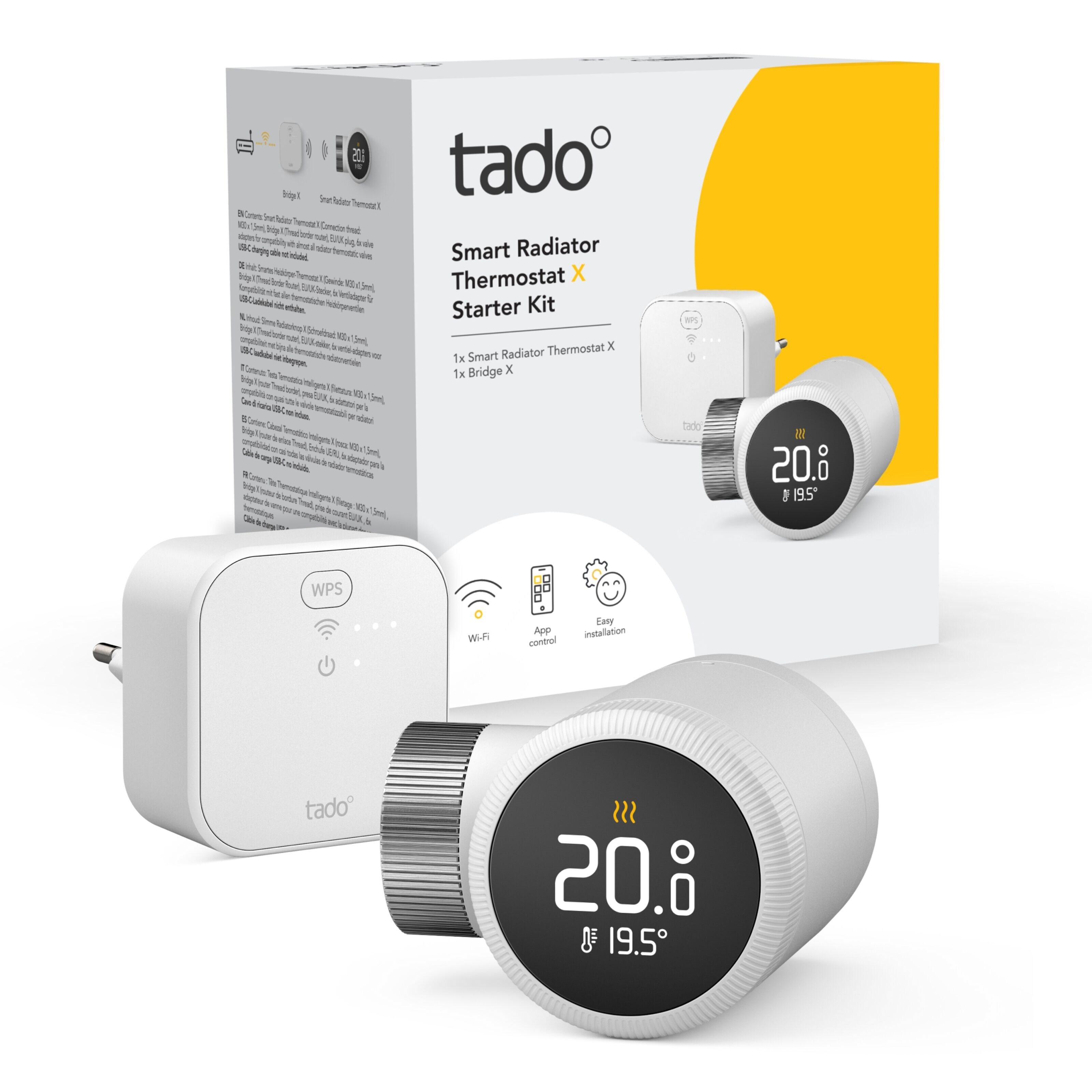 tado Smart Radiator Thermostat x Startpakke