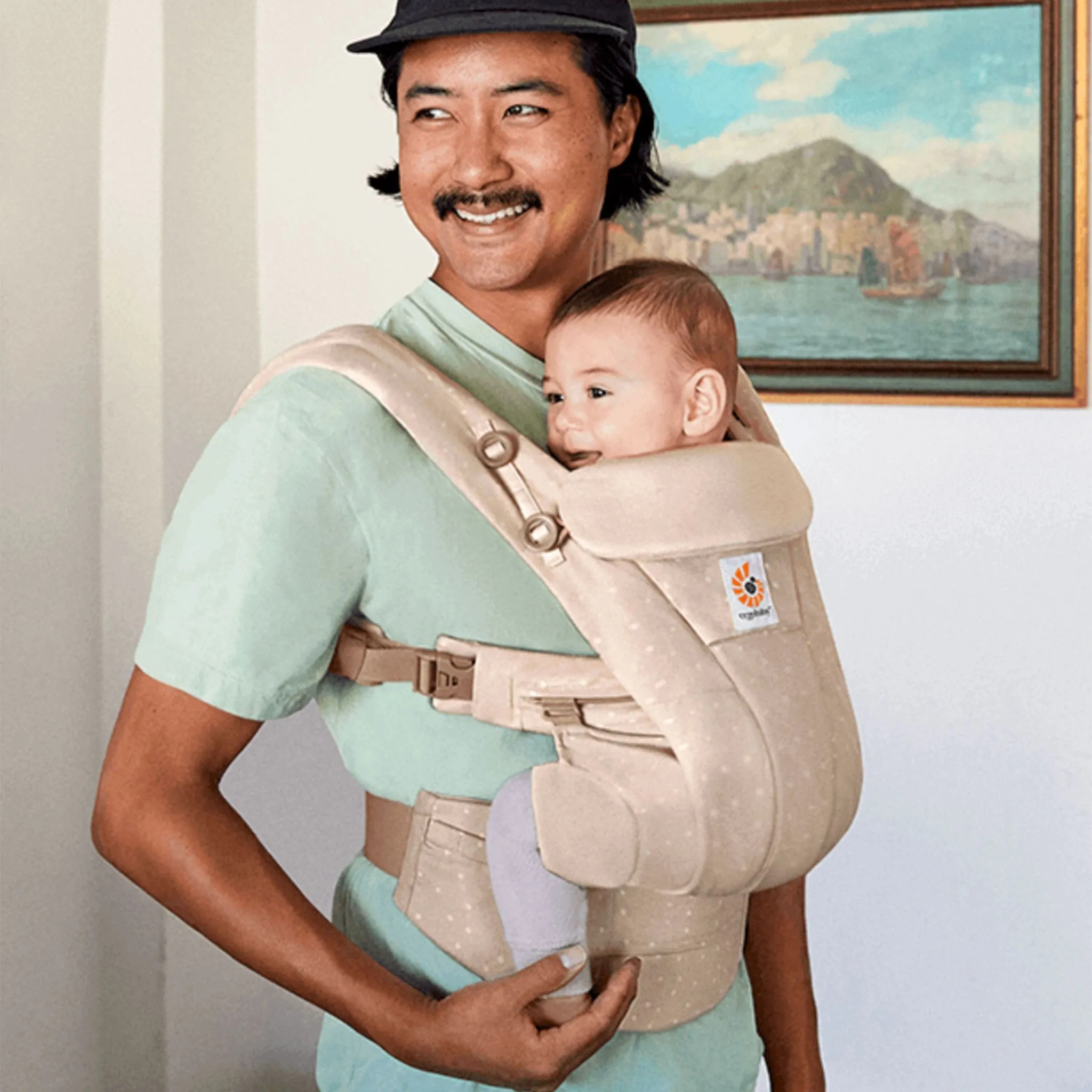 Ergobaby Porte-bébé Omni Dream - Natural Dots