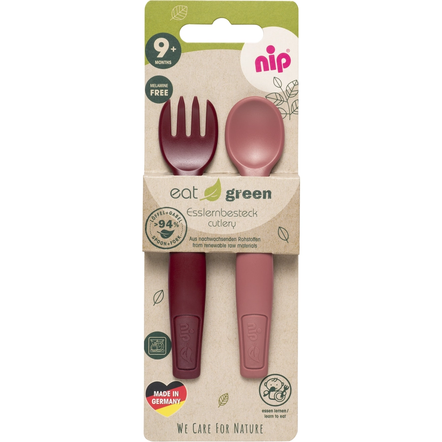 nip Esslernbesteck eat green, rot