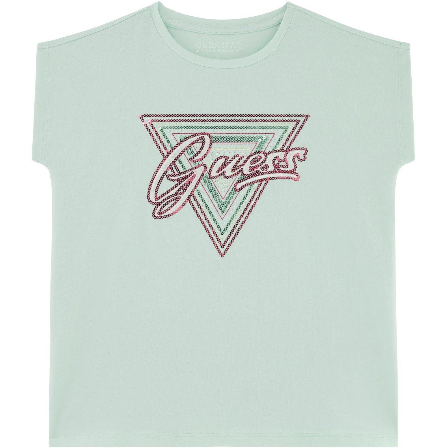 Guess Short Sleeve Logo T-Shirt Juniors