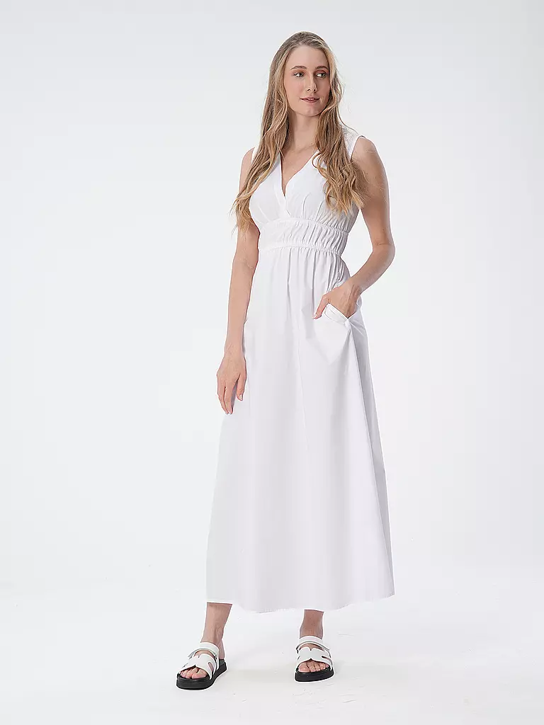 ECOALF Midikleid BORNITEALF weiss