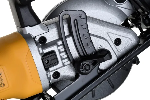 DeWALT DCS571NT-XJ, Træ, Gul, Børstefri, 11,5 cm, 4500 rpm, 3,8 cm