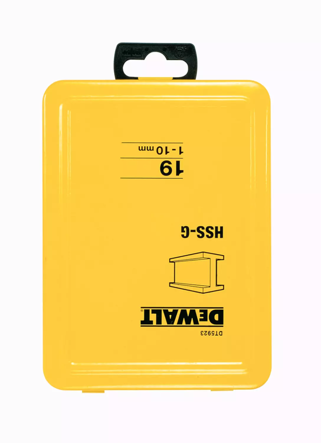 DeWALT DT5923 19 delige metaalboren in metalen cassette