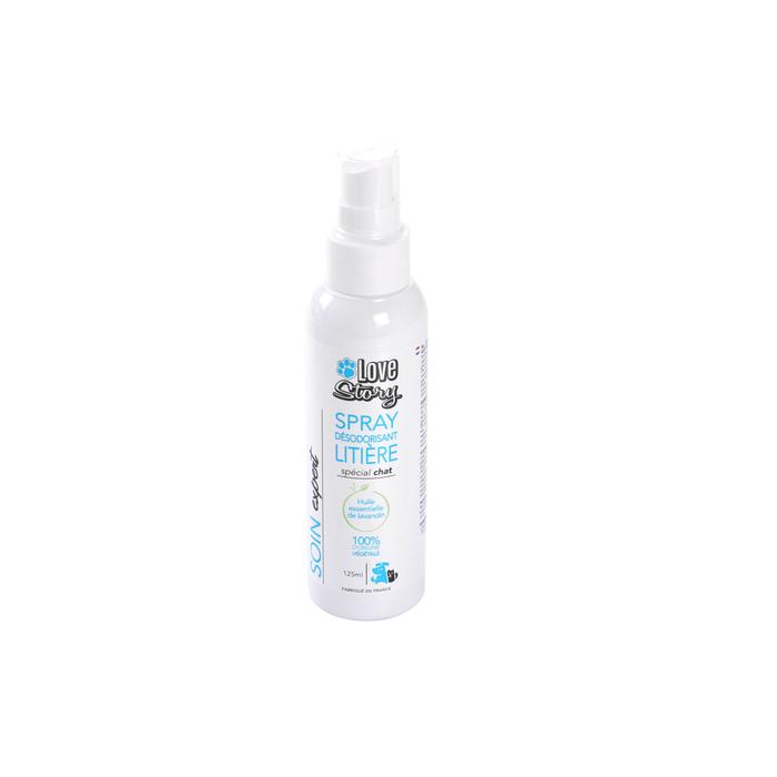 SPRAY DESODORISANT LITIERE HUILES ESSENTIELLES 125ML