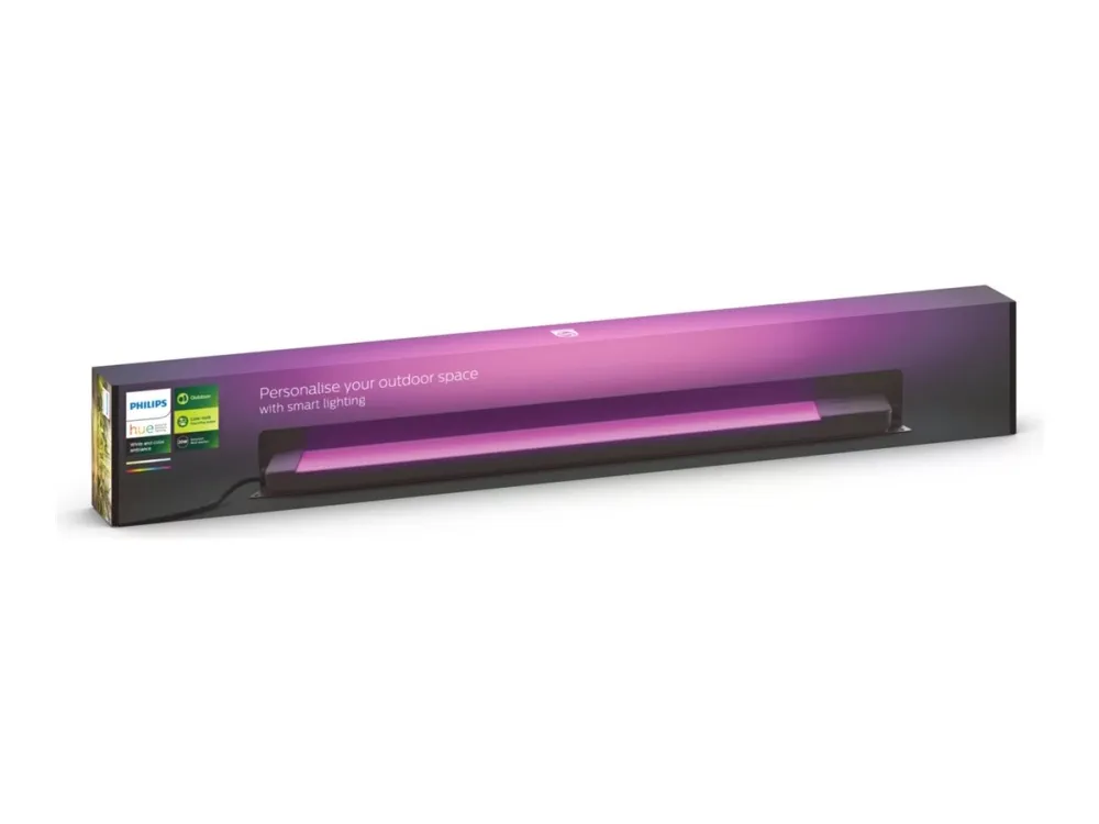 Philips Hue White and Color Ambiance Amarant - Lysbarre - LED - 20 W (tilsvarende 104 W) - 16 millioner farver - 2000-6500 K - sort