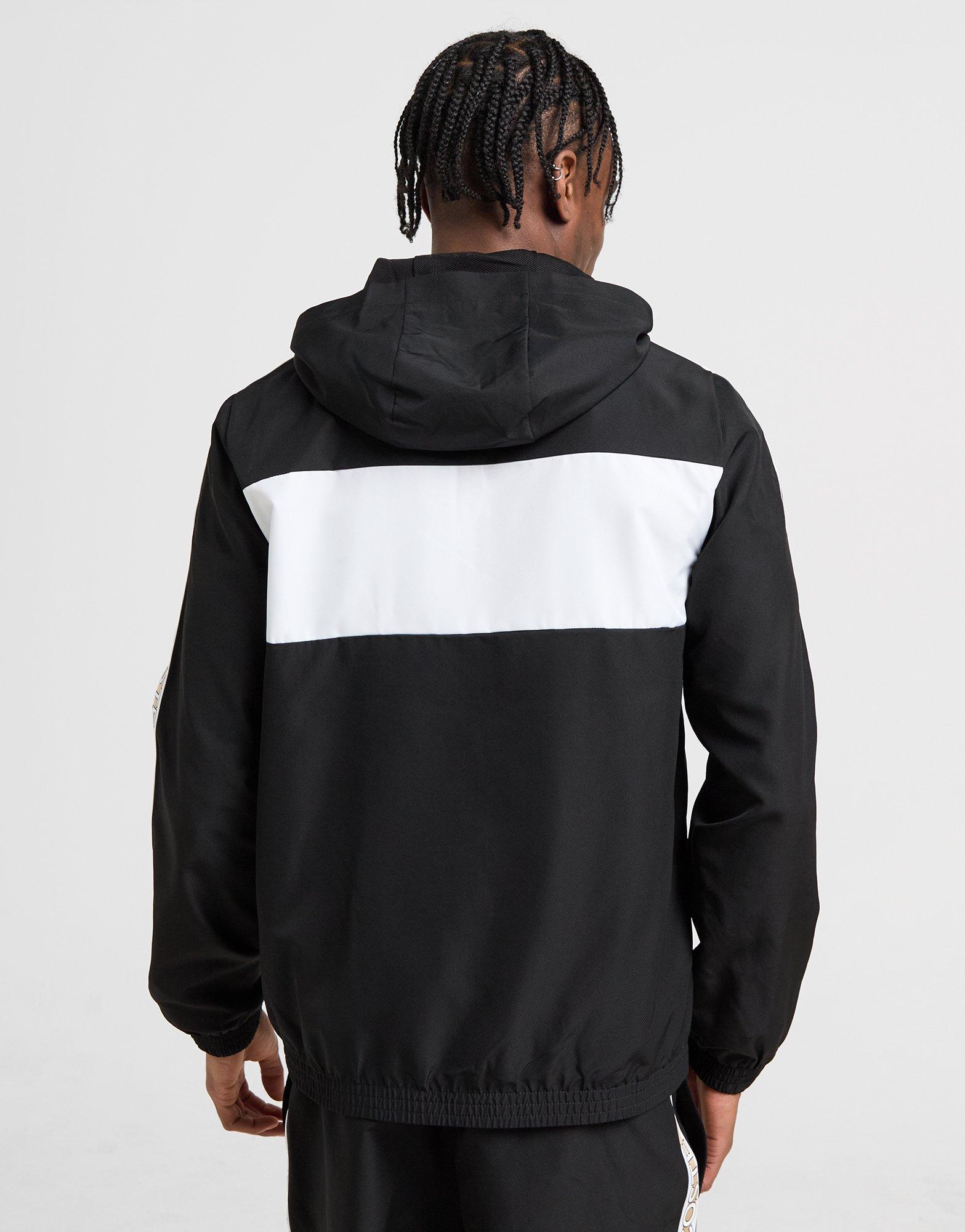 Lacoste Sweat à capuche Colour Block Taffeta Zippé