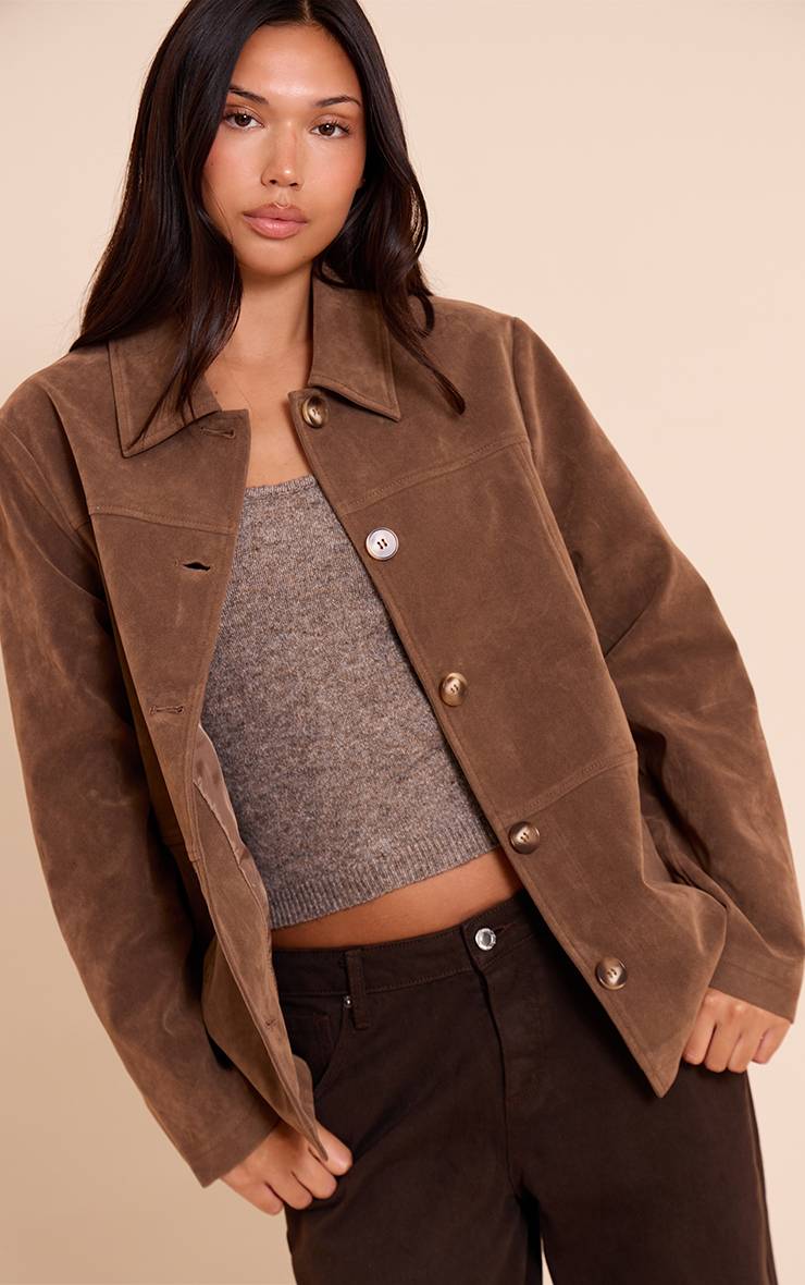Moka Veste En Synthétique Avec Détails Boutons