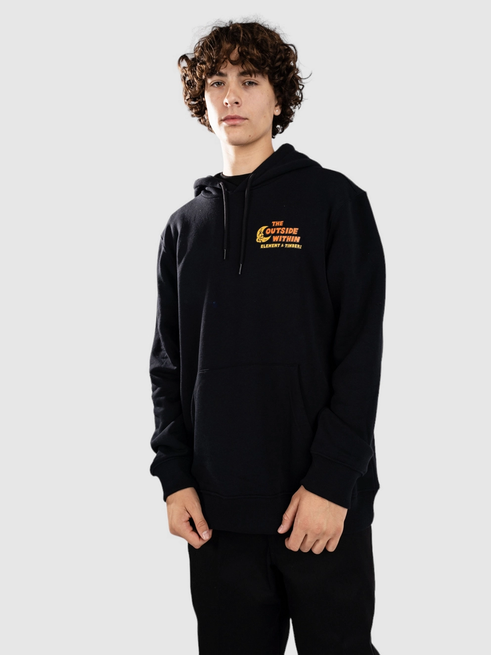 Element The Gathering Hoodie flint black