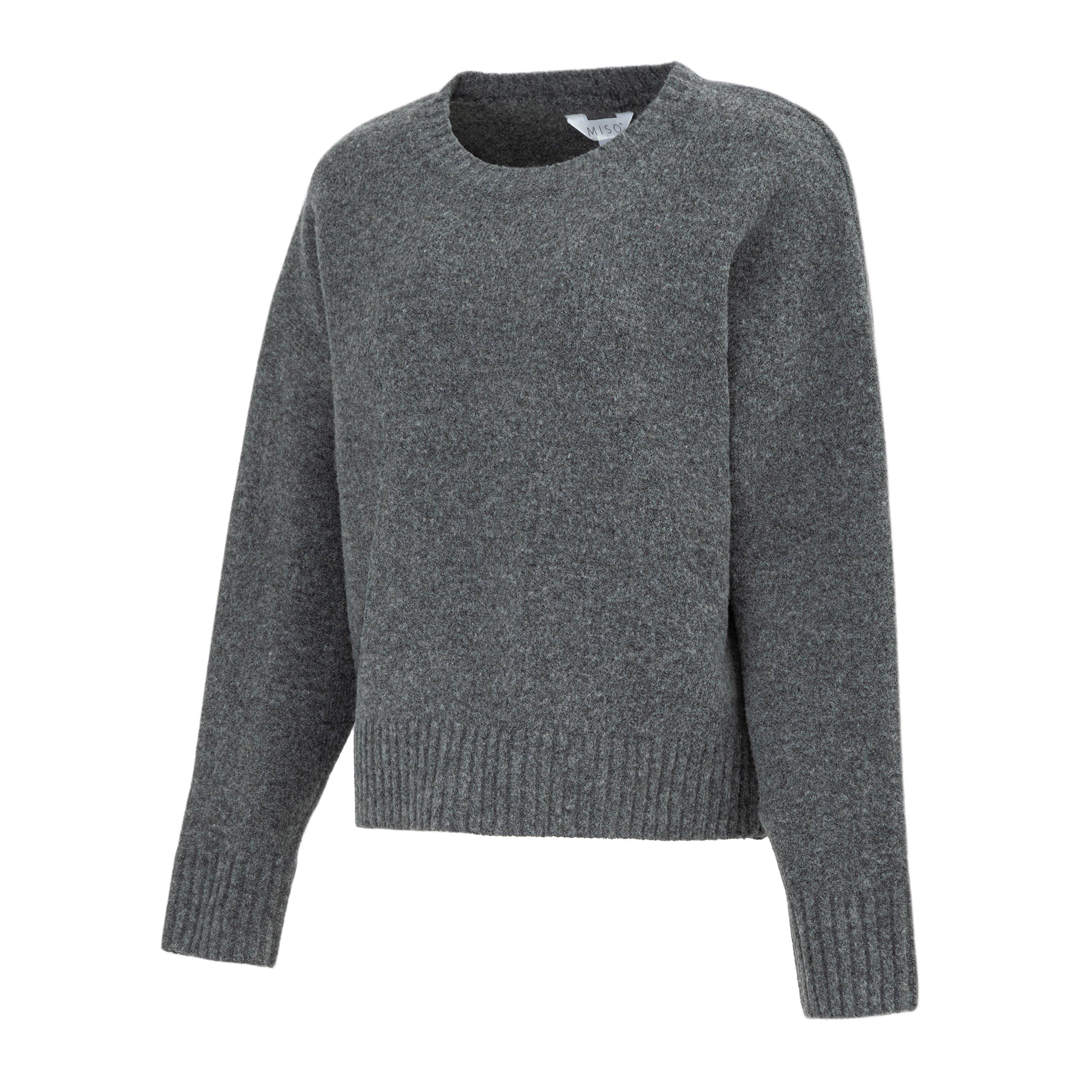 Miso Ladies Crew Neck Long Sleeve Sweater