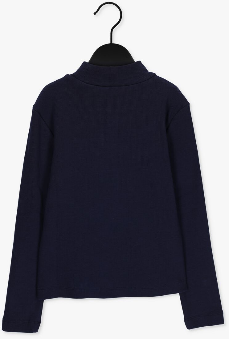 NIK & NIK blauwe nik & nik coltrui rib top turtle ls