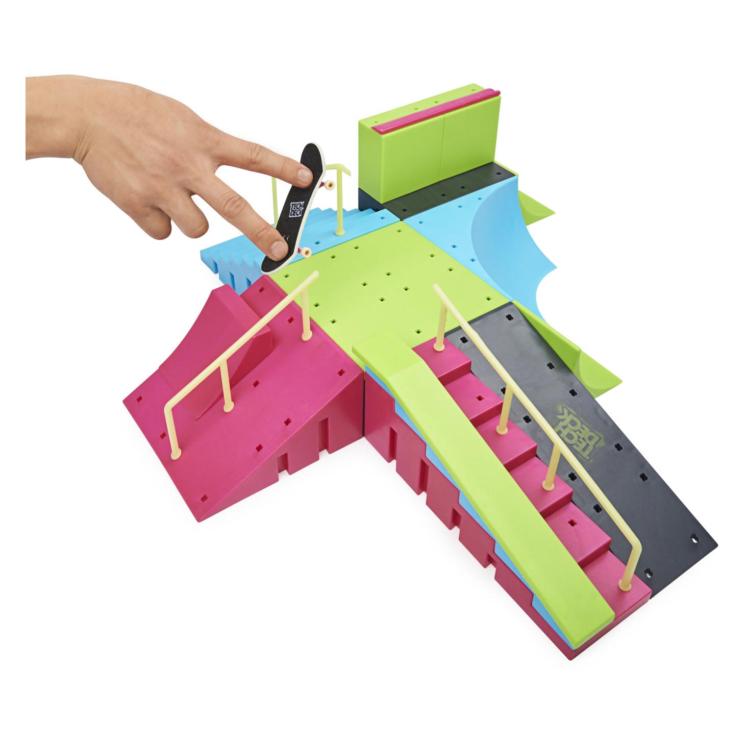 Tech Deck - Neon Mega Ramp Schansset