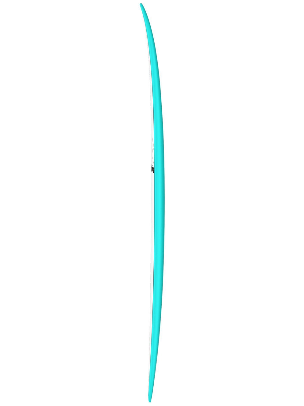 Torq Epoxy Tet Mod Fish Pinlines 6'10 Surfboard blue