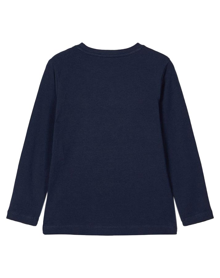 Langarmshirt NMMSUPERHERO PABLO in dunkelblau