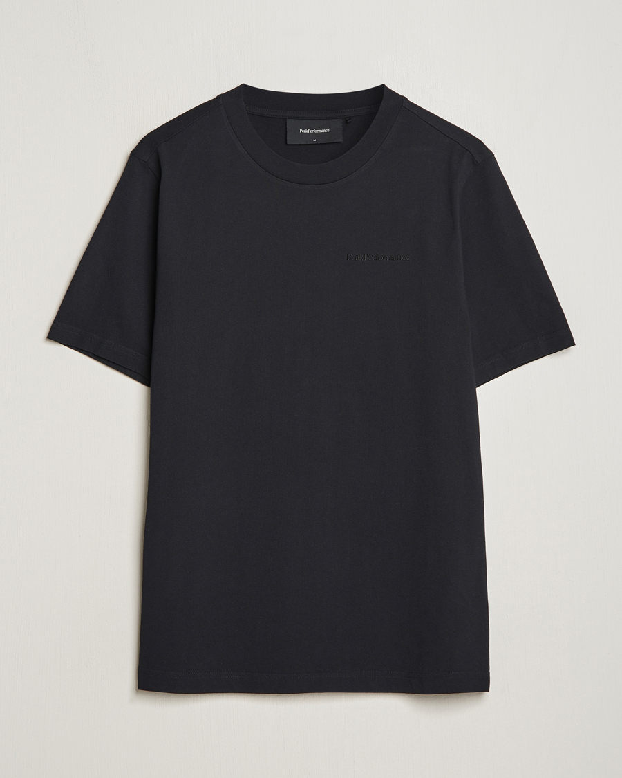 Peak Performance Original Crew Neck T-Shirt Black