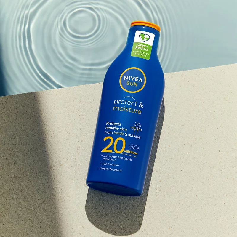 Nivea Sun Protect & Moisture Sun Lotion SPF 20 - 200 ml