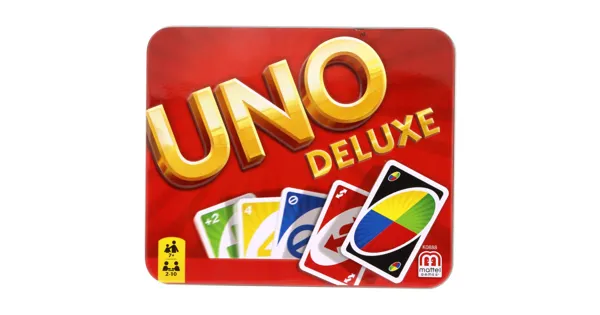 Mattel Games UNO Deluxe Metallbox