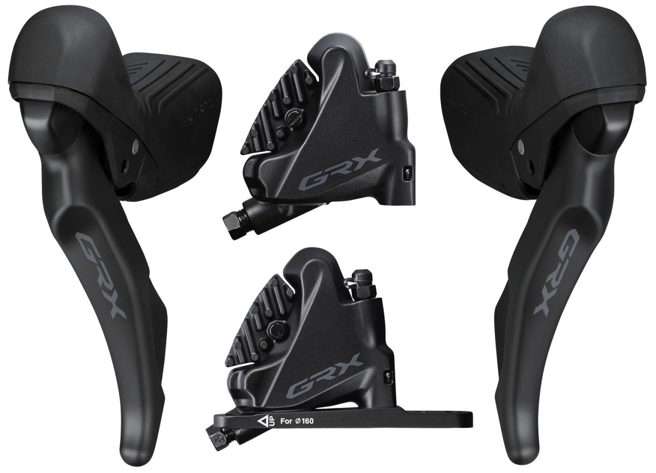 Shimano GRX ST-RX610+BR-RX400 2x12-fach Scheibenbremsen-Set kaufen | Bike-Discount