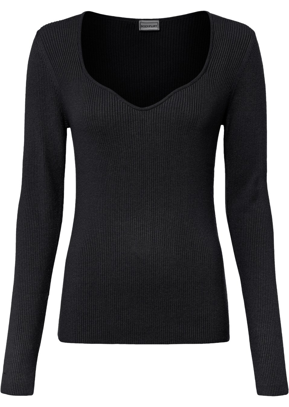 Pull à décolleté cœur