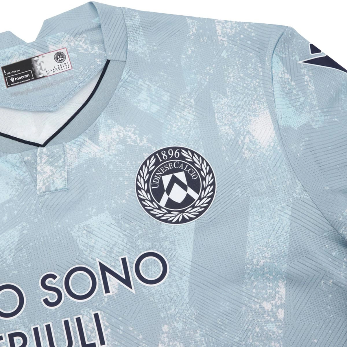 Camisola Macron Udinese Segundo Equipamento 2025-2026