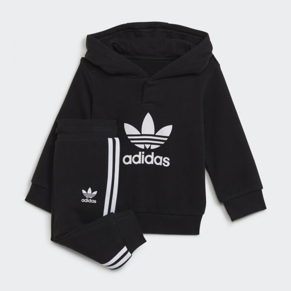 Adidas Conjunto com Capuz Adicolor Black / White 74 - H25218-74