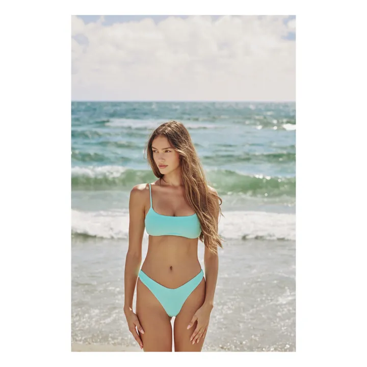 Jade Swim Haut de Maillot Muse Scoop Eponge | Bleu turquoise