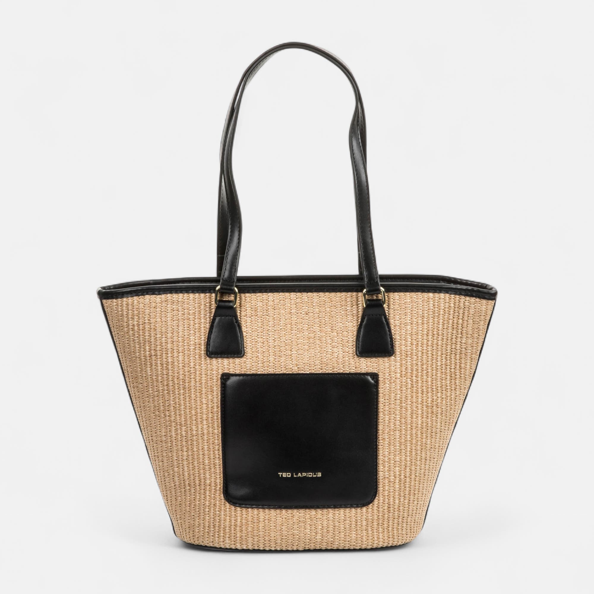 Sac de shopping beige