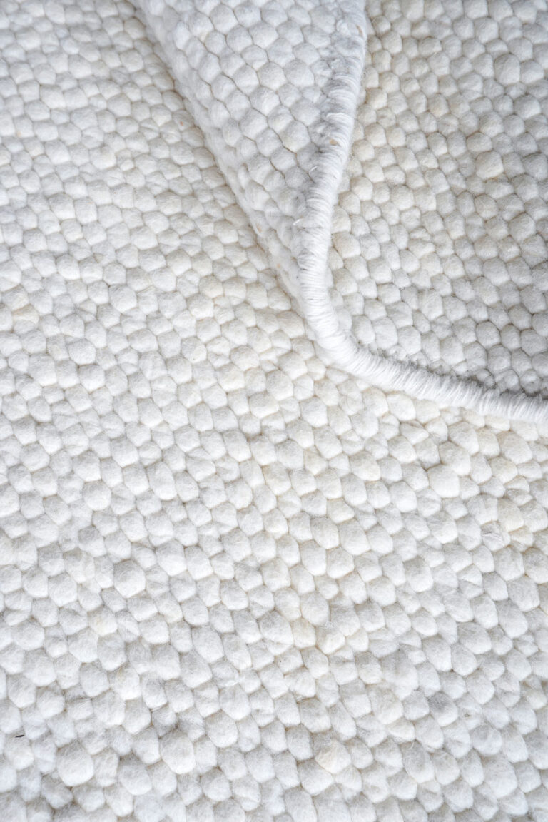 Vloerkleed Stone Organisch white 200x280 cm
