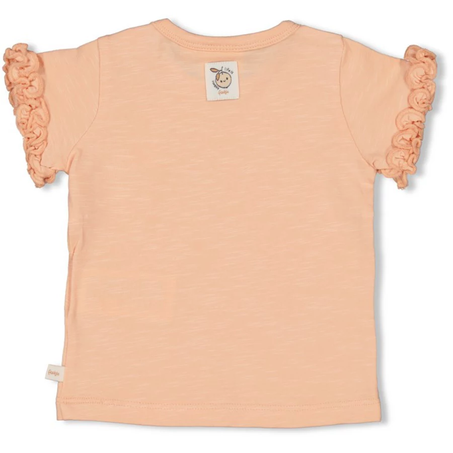 Feetje T-Shirt Cutie Fruity Perzik