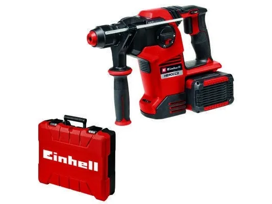 Einhell HEROCCO 36/28, SDS-plus, Sort, Rød, Børsteløs motor, 3,2 J, 28 Nm, Batteri - SOLO
