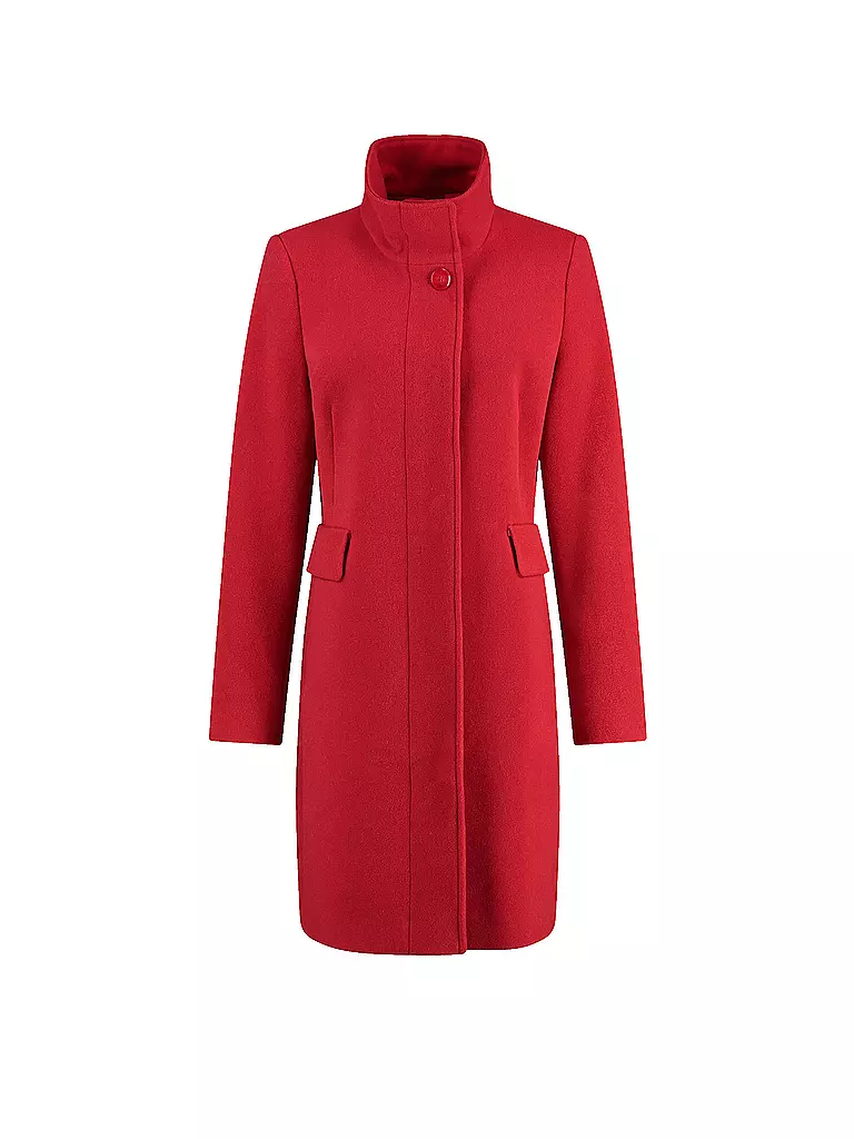 GERRY WEBER Wollmantel rot