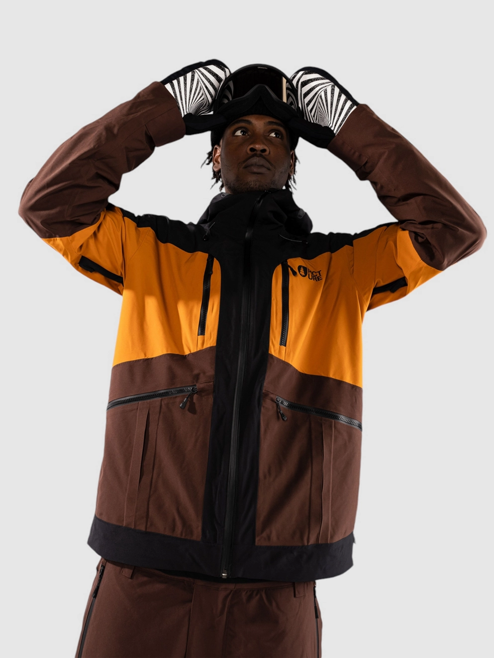 Picture Naikoon Jacket black chicory honey