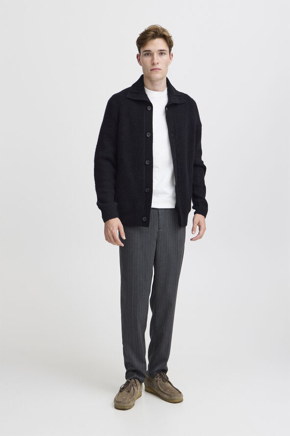 Casual Friday CFKARL knit cardigan Black beauty