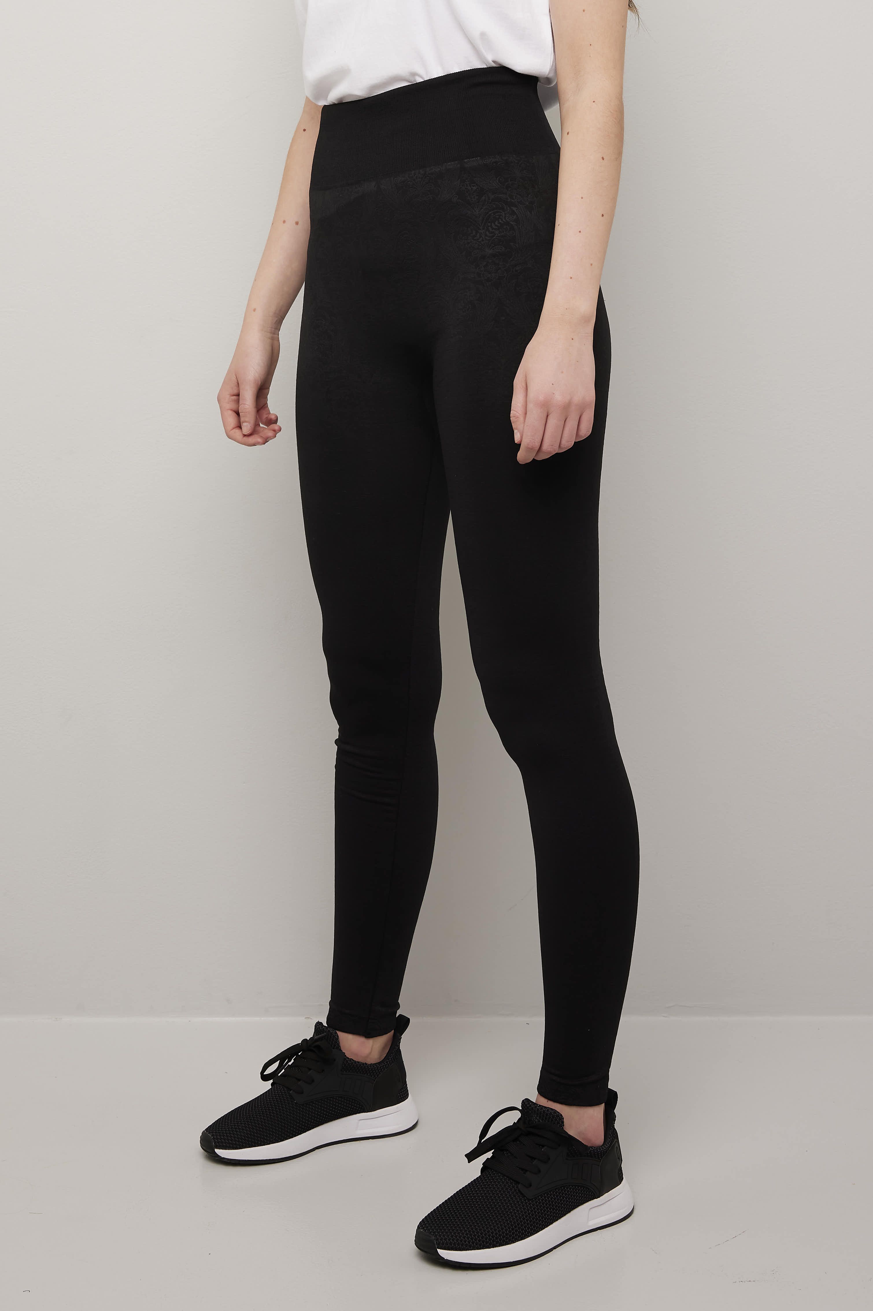 Nova Seamless leggings med børstet innside