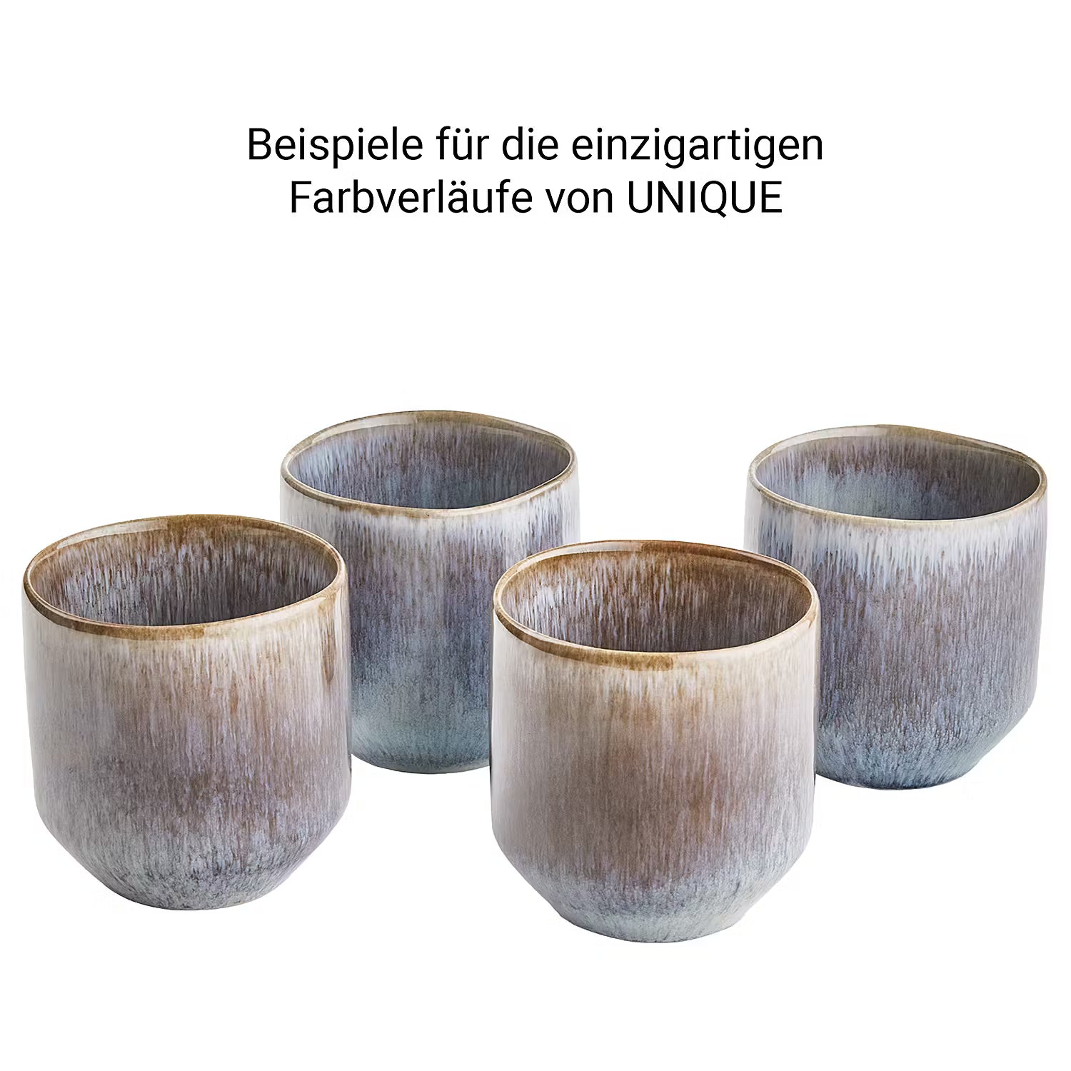 UNIQUE Cappuccinotasse 6er-Set