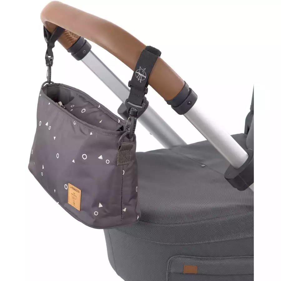 LÄSSIG Organizer für Kinderwagen  Universe Anthracite