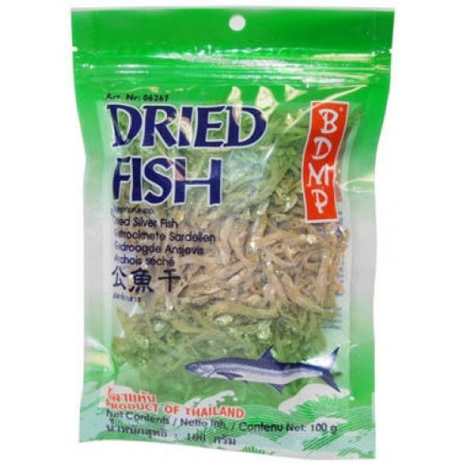 BDMP Gedroogde gezouten Ansjovis Chirimen 100g