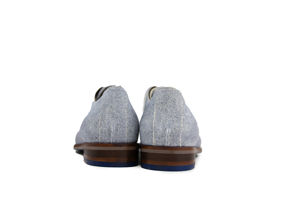Floris van Bommel Veterschoen De Stapper 50.04 L.Blue