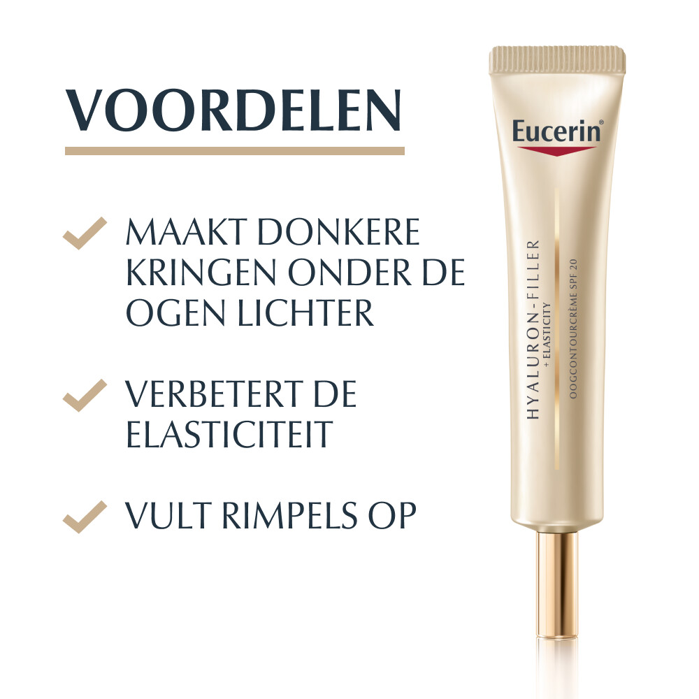 Eucerin Hyaluron Filler + Elasticity Oogcontourcrème SPF 20