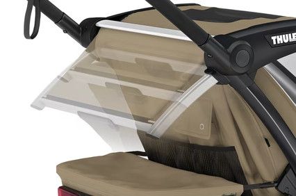 THULE CHARIOT CROSS 1 Gen. 2 Kinderanhänger  alufaded khaki