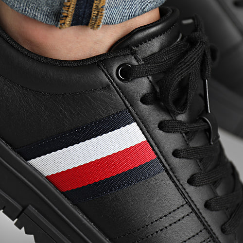 Baskets Supercup Leather 4706 Black