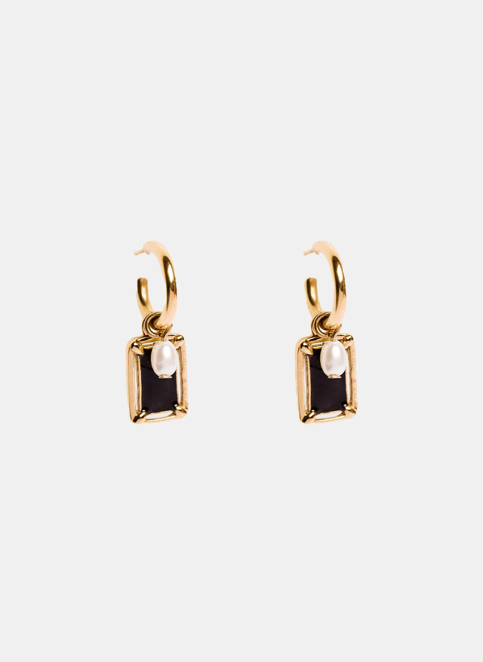 ARIES - Boucles d'oreilles pendantes aries | Noir
