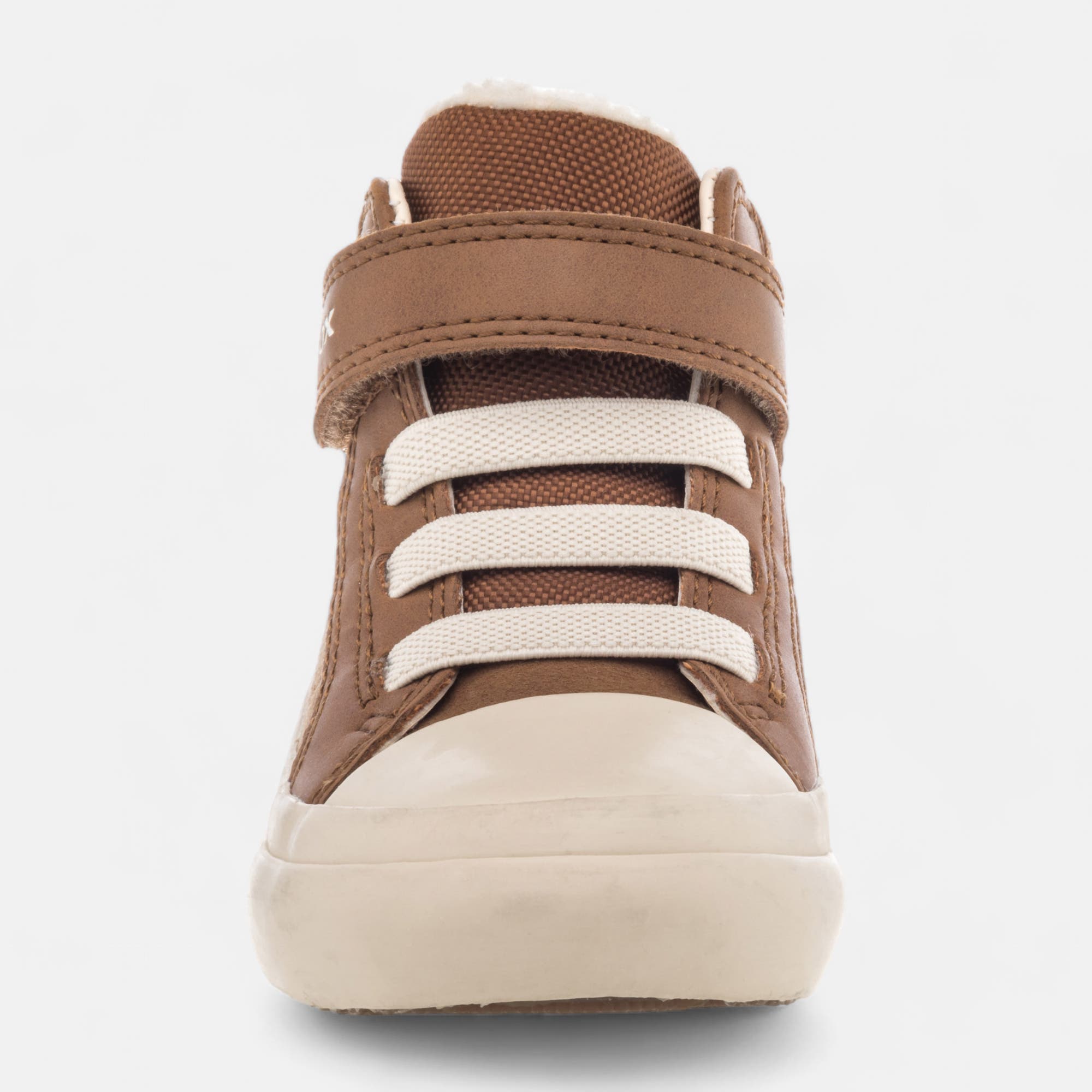 Baskets hautes Garçon cognac